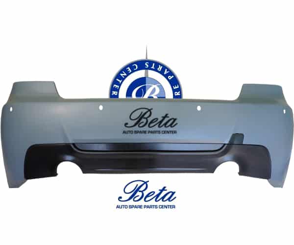Rear Bumper with PDC with 2 Hole M-Tek 335I for BMW 3 Series Coupe E92 2005-2011 models, Part Number 51128044934 Rear Bumper with PDC with 2 Hole M-Tek 335I for BMW 3 Series Coupe E92 2005-2011 models, Part Number 51128044934